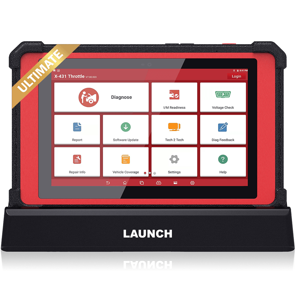 Launch Tech X-431 Throttle ADAS Scan Tool Tablet 301180595 – GT Tools®