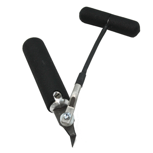 Windshield Removal Pull Knife - Rubber Grip