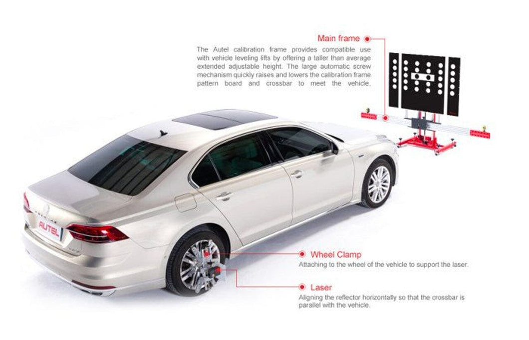 Autel AS20 2.0 ADAS Standard Frame All Systems Package