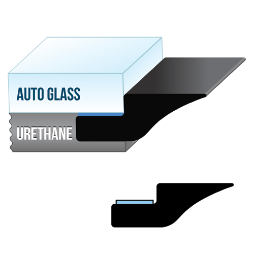 Pro Grade Under Glass Molding 9.5MM 75FT