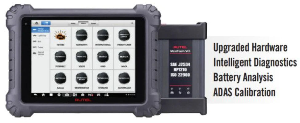 Autel CVALDW Commercial Vehicle ADAS Lane Departure Warning Tablet Package